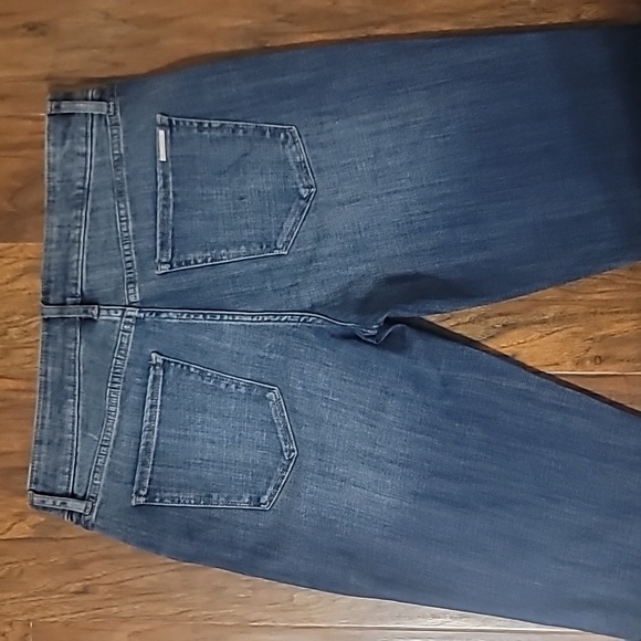 WHBM Dark Denim Girlfriend Jeans - Picture 7 of 9